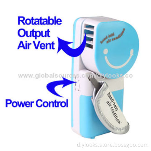 Handheld USB Air Condition Fan (Baby Blue)